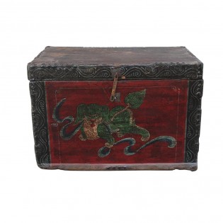 GroBe chinesische Box mit Dekorationen