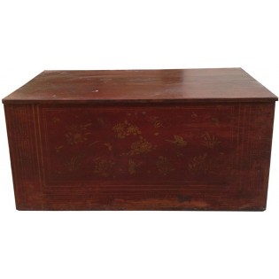 Antike chinesische Box aus Kiefernholz
