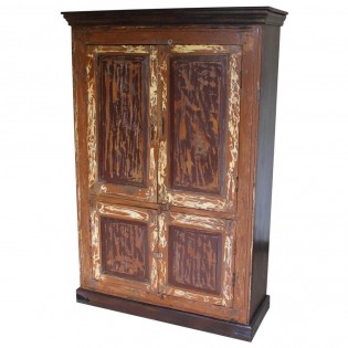 Indian cabinet with antique door