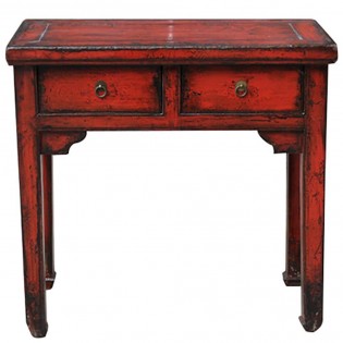 Lacquered Chinese console