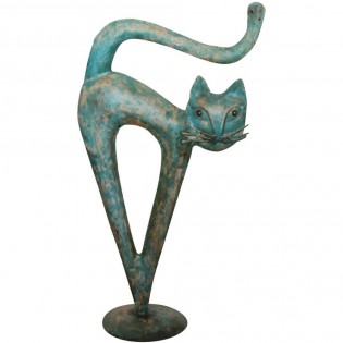 Decorative iron cat