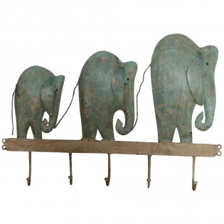 Ethnic Indian hangers with elephants