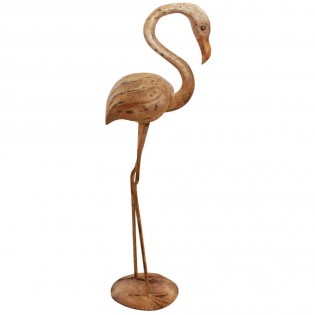 Indian flamingo of iron furniture