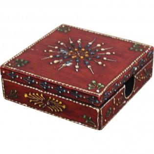 Indian box in mixed colors wood