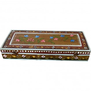Indian jewelry box in mixed colors