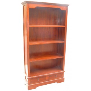 mahogany bookcase