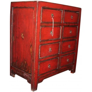 Antique cabinet with drawers