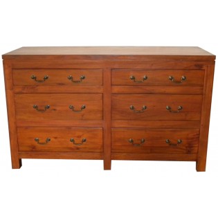 chest of drawers in light mahogany