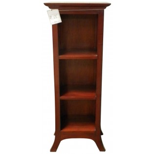 Low-rise bookcase in mahogany