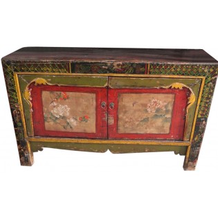 Antique cupboard from Mongolia
