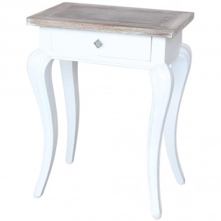 Small shabby chic table with drawer