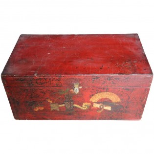 Antique decorated box