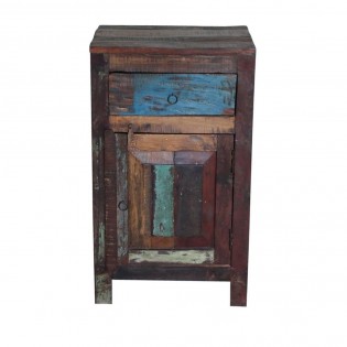 Indian ethnic decorated nightstand