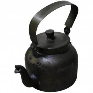 Ancient Indian brass teapot (one as in the picture)