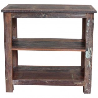 Small bookcase in reclaimed wood