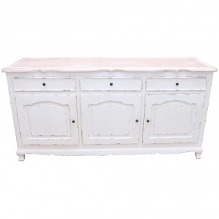 Great belief shabby chic with teak top