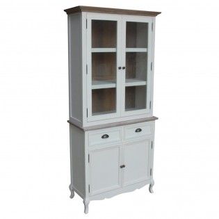 Kitchen pantry with white top shabby