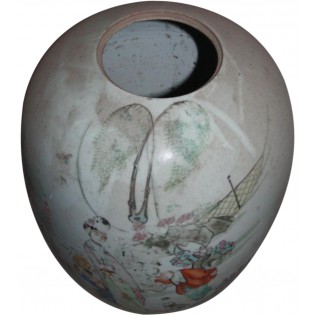 Antique vase chinois peint