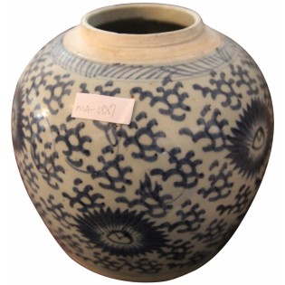 Ancien vase en ceramique chinoise