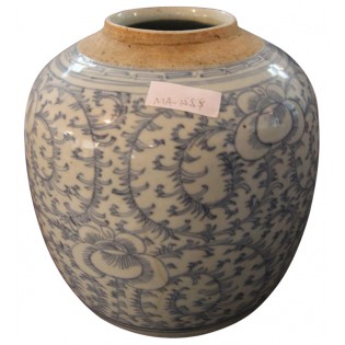 Antique vase en ceramique chinoise