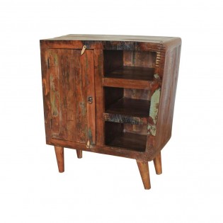 Mobiletto vintage in legno massello 80x92x40 codice JAB-92