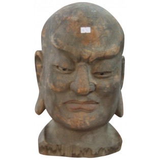 antica testa di Buddha
