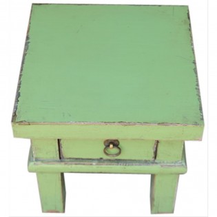 Tavolino basso cinese verde