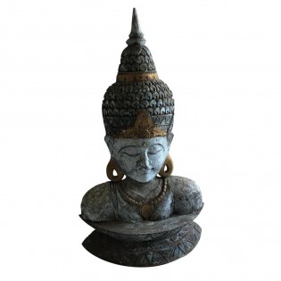 Estatua de Buda decorativa de madera