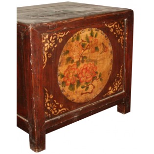 Caja pintada anticuada de China