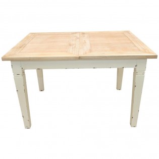 Mesa extensible shabby chic